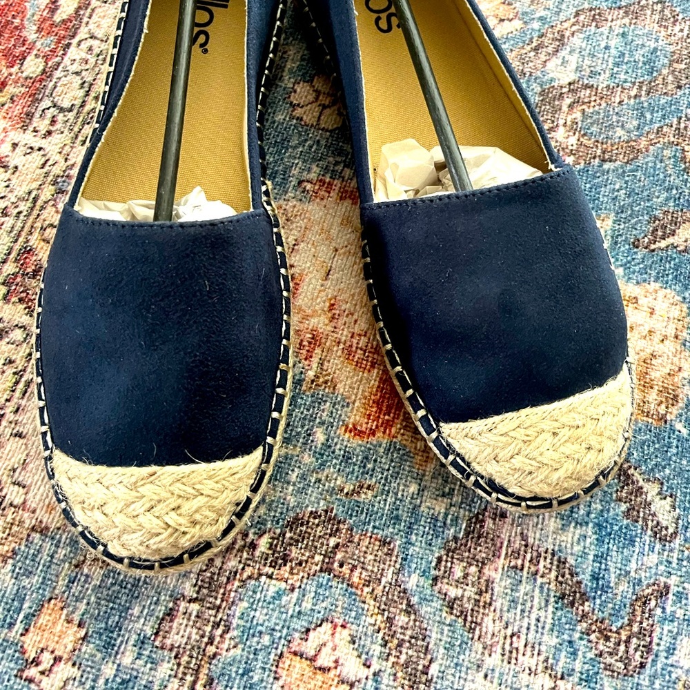 Navy canvas Espadrill